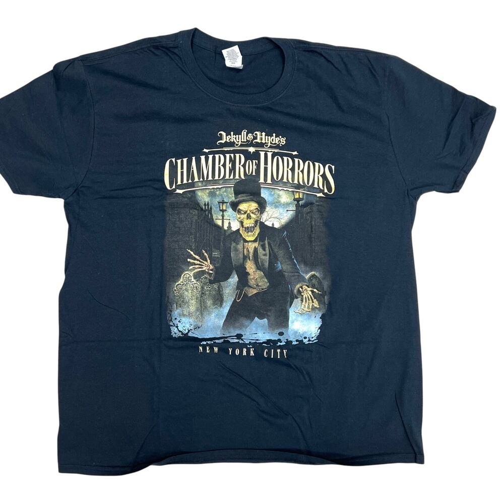 Chamber of Horrors T-shirts Jekyll & Hyde's black men 2XL XXL 100% cotton - Picture 5 of 5
